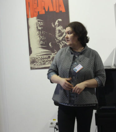 Семінар з театрального менеджменту в Сумах: Олена Палівода.